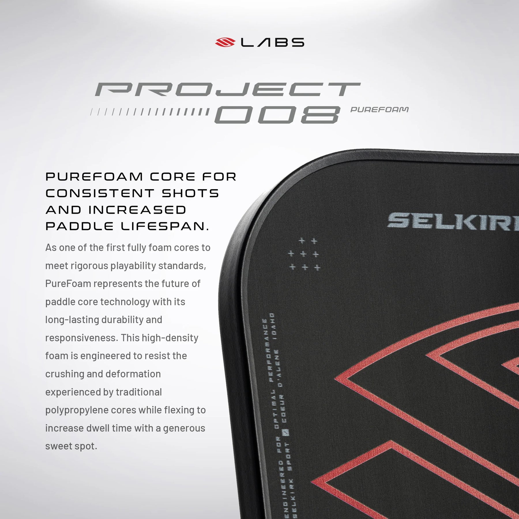 Selkirk Labs Project 008 13mm Pickleball Paddle Pickleball Paddles