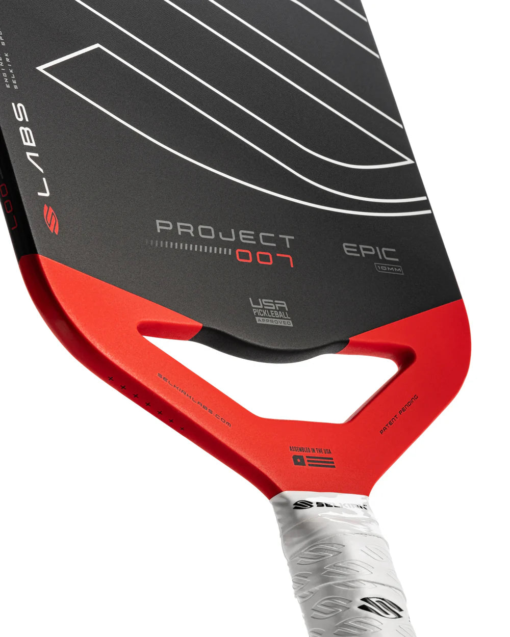 Selkirk Labs Project 007 10mm Pickleball Paddle Pickleball Paddles