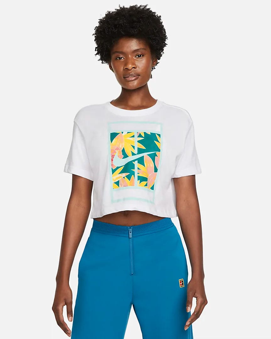 Women's Nike Dri-Fit Slam Cropped T-Shirt Women's Clothing