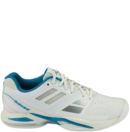 Babolat Junior Propulse Team Tennis Shoe in White