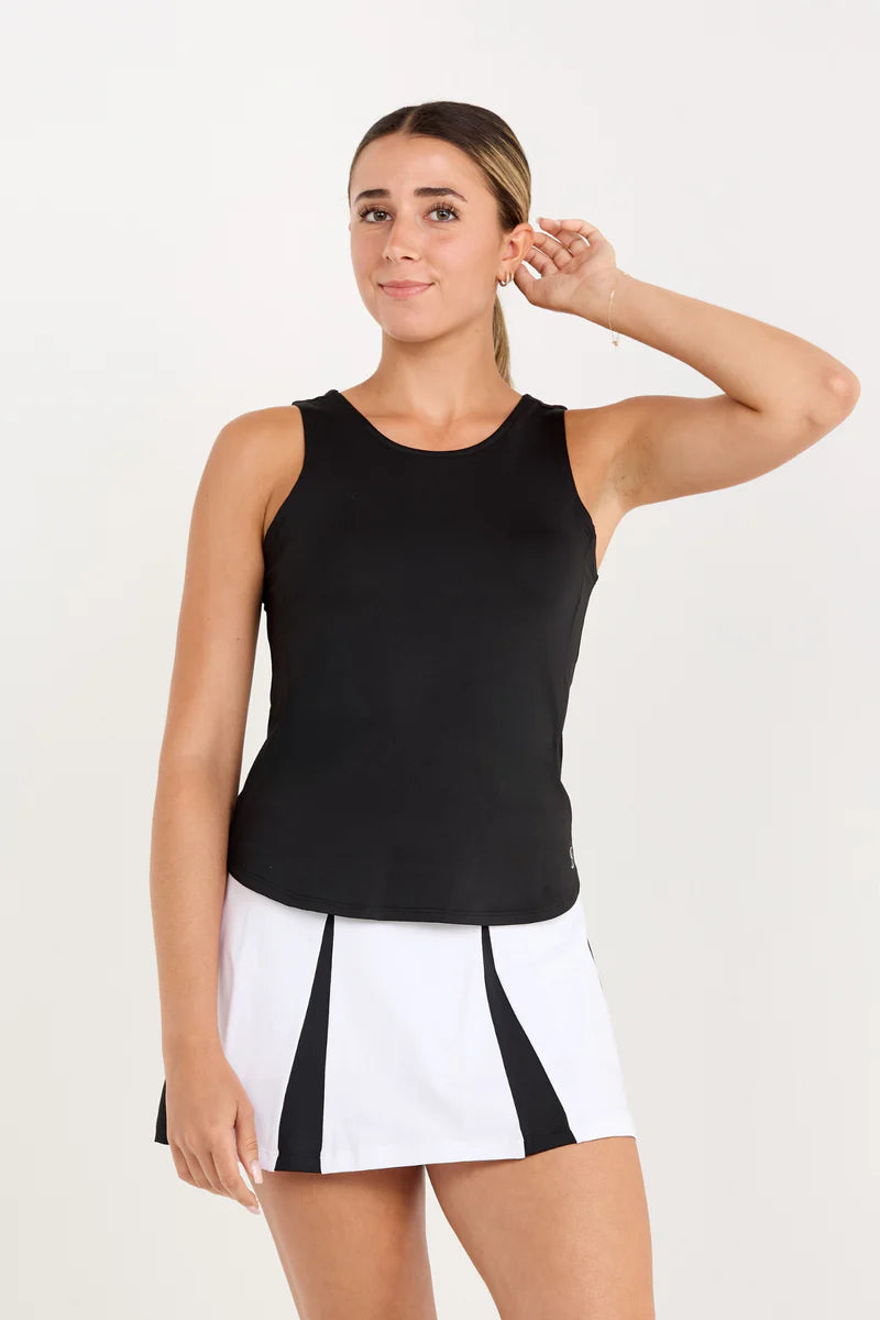 Women's Sofibella Twist Back Tank - Monochrome Women's Clothing