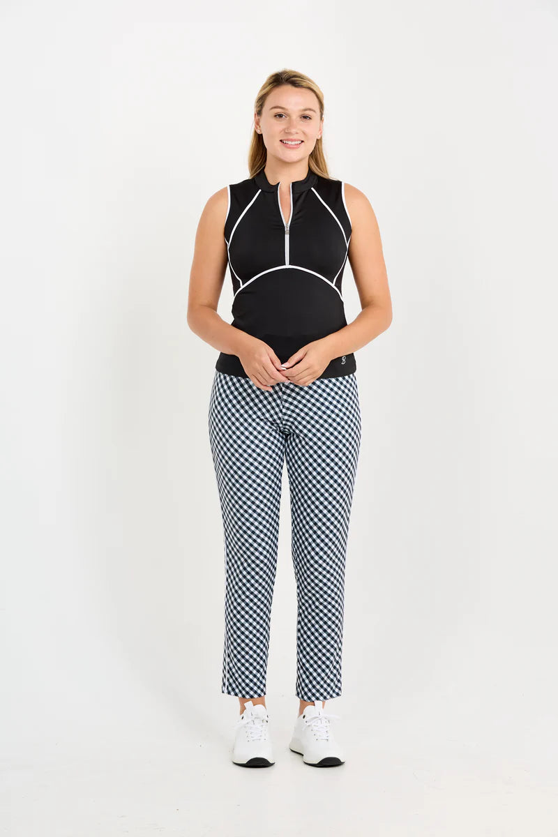 Women's Sofibella Sleeveless Top - Monochrome Women's Clothing