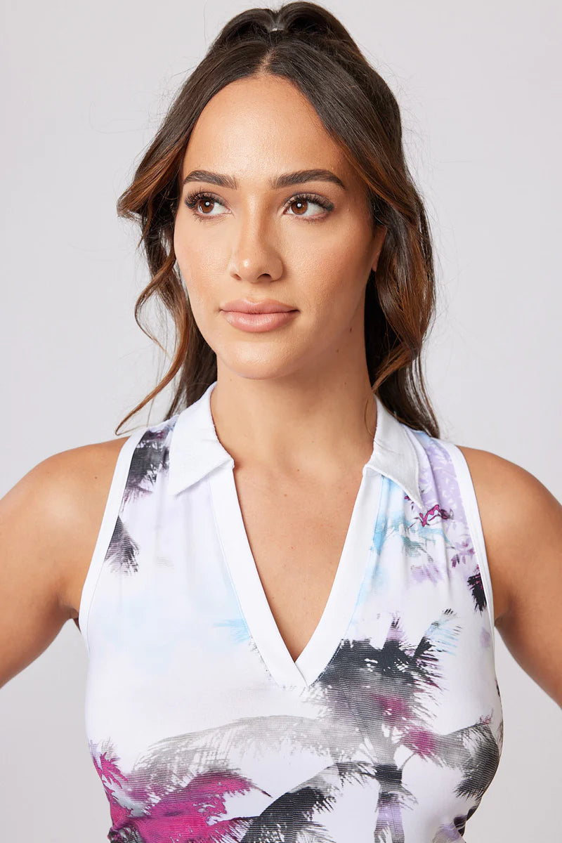 Women's Sofibella Racerback Polo Women's Clothing