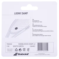 Babolat Wimbledon Dampener (2 Pack) Tennis Racquet Dampeners