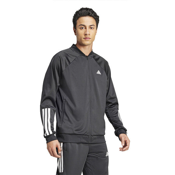 Men's Adidas Club Stripes Knit Jacket