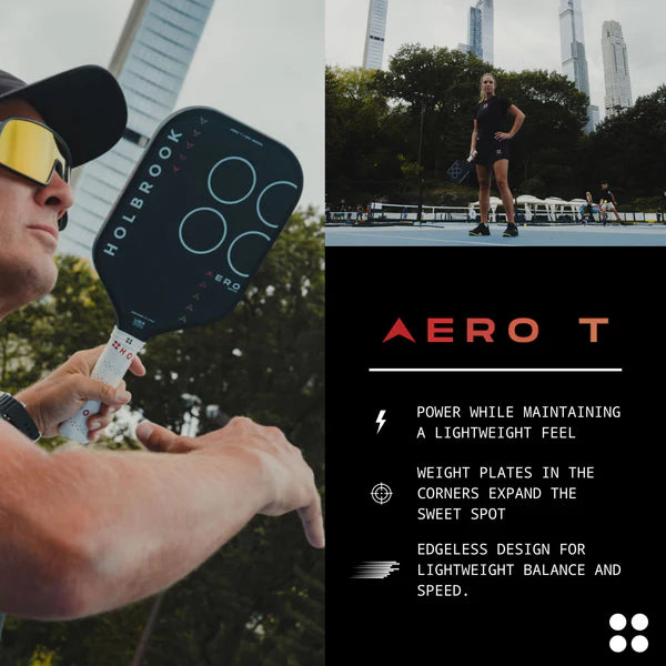 Holbrook Pro Aero T (Elongated) Pickleball Paddle Pickleball Paddles