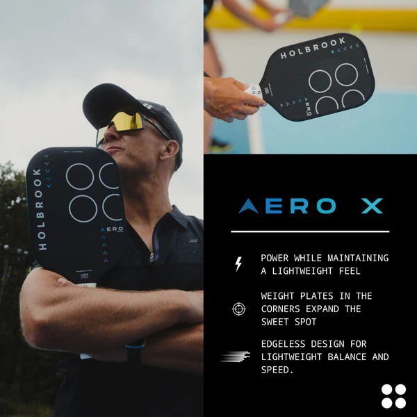 Holbrook Pro Aero X (Hybrid) Pickleball Paddle Pickleball Paddles