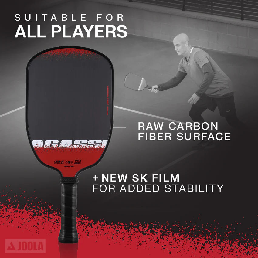 Joola Agassi Edge 16mm Pickleball Paddle Pickleball Paddles