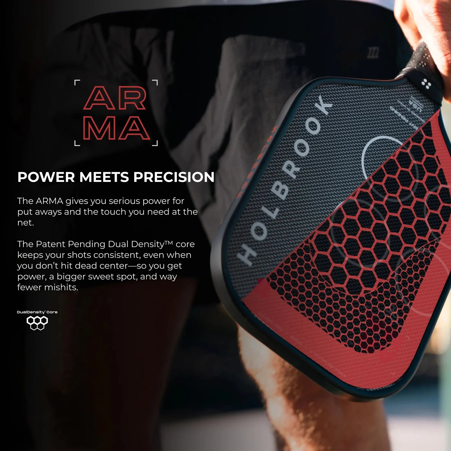 Holbrook Arma T Metallic 14mm Pickleball Paddle