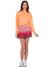 Women's Lucky in Love Long Mythical Smocked Tennis Skirt Women's Clothing