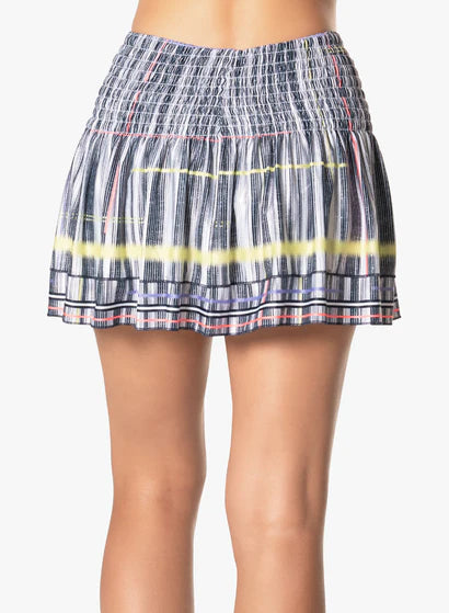 Women's Lucky in Love Long Electrique Smocked Skirt Women's Clothing