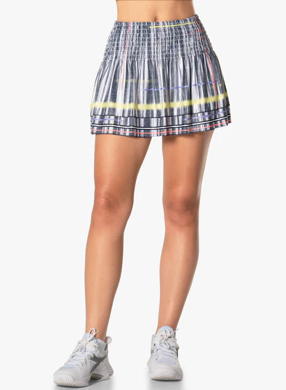 Women's Lucky in Love Long Electrique Smocked Skirt Women's Clothing