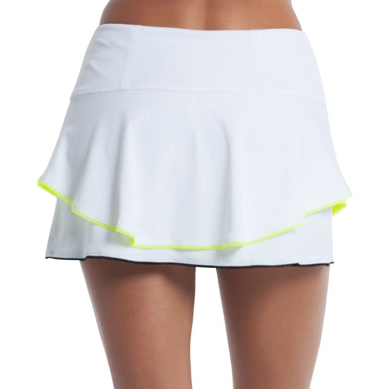 Women's Lucky In Love Pique Flip Tennis Skirt Women's Clothing