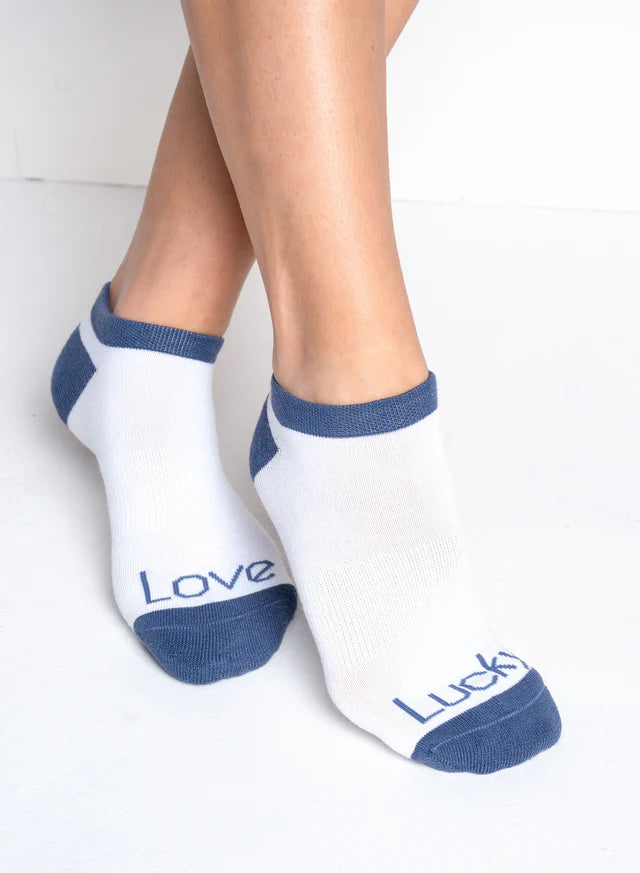 Lucky in Love Berry Buzz Low Cut Socks Socks