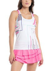 Women's Lucky In Love Prep It Up Tank Women's Clothing