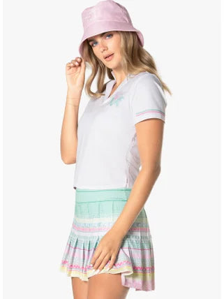 Women's Lucky in Love Deco in Love Retro Polo Women's Clothing