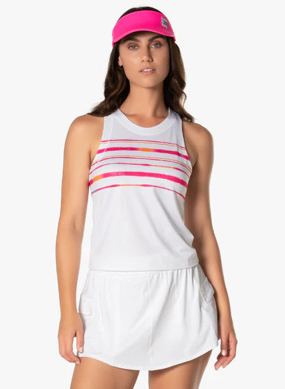 Women's Lucky in Love Shock N' Awe Tank Top Women's Clothing