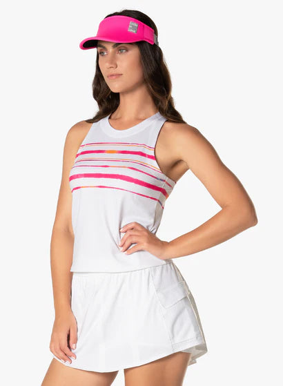 Women's Lucky in Love Shock N' Awe Tank Top Women's Clothing