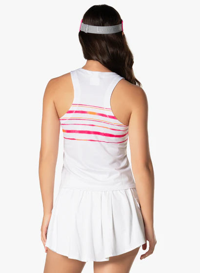 Women's Lucky in Love Shock N' Awe Tank Top Women's Clothing