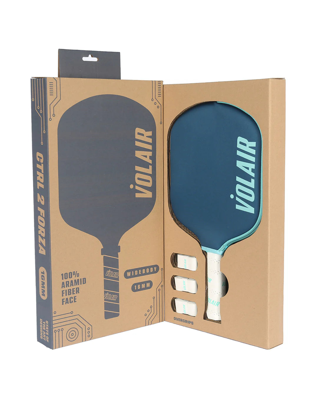 Volair CTRL 2 Forza 16mm Pickleball Paddle Pickleball Paddles