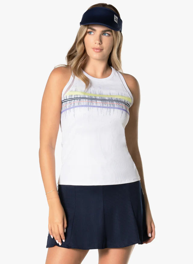 Women's Lucky in Love Between The Lines Tank Women's Clothing