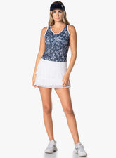 Women's Lucky in Love Fonce Toile Tank Women's Clothing