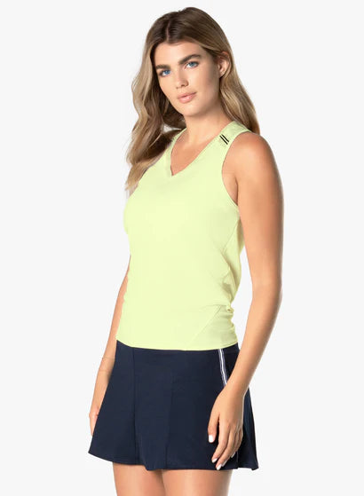 Women's Lucky in Love Easy Game Tie Back Tank Women's Clothing