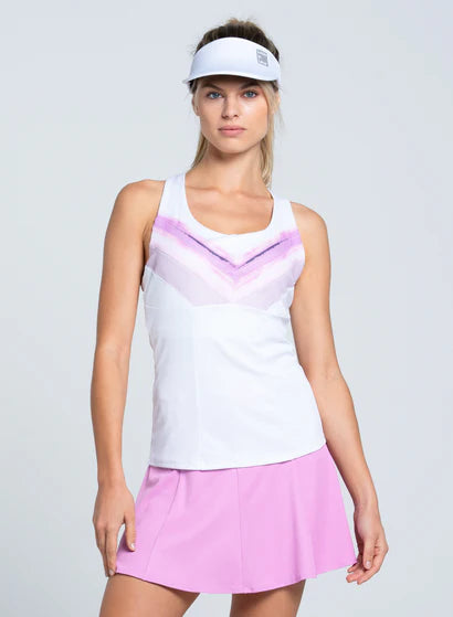 Women's Lucky in Love Mystic Petal Racerback Tank w/ Bra Women's Clothing