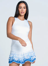 Women's Lucky in Love Shibori Stripe Tank Women's Clothing