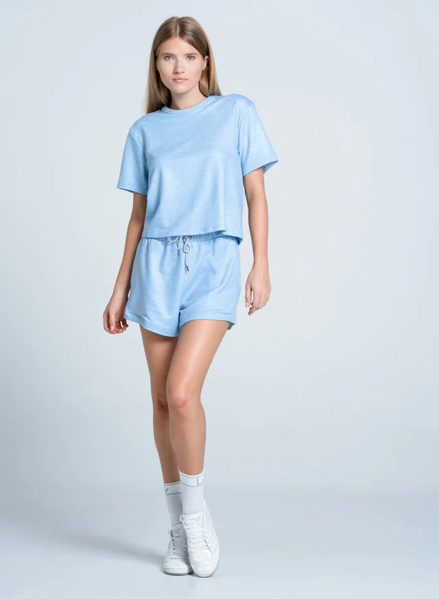 Women's Lucky in Love Renew Heather Short Sleeve Women's Clothing