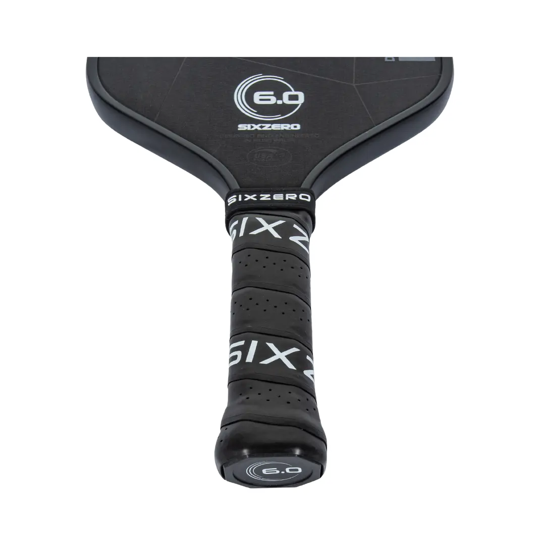 Six Zero 6.0 Double Black Diamond Control Pickleball Paddle Pickleball Paddles