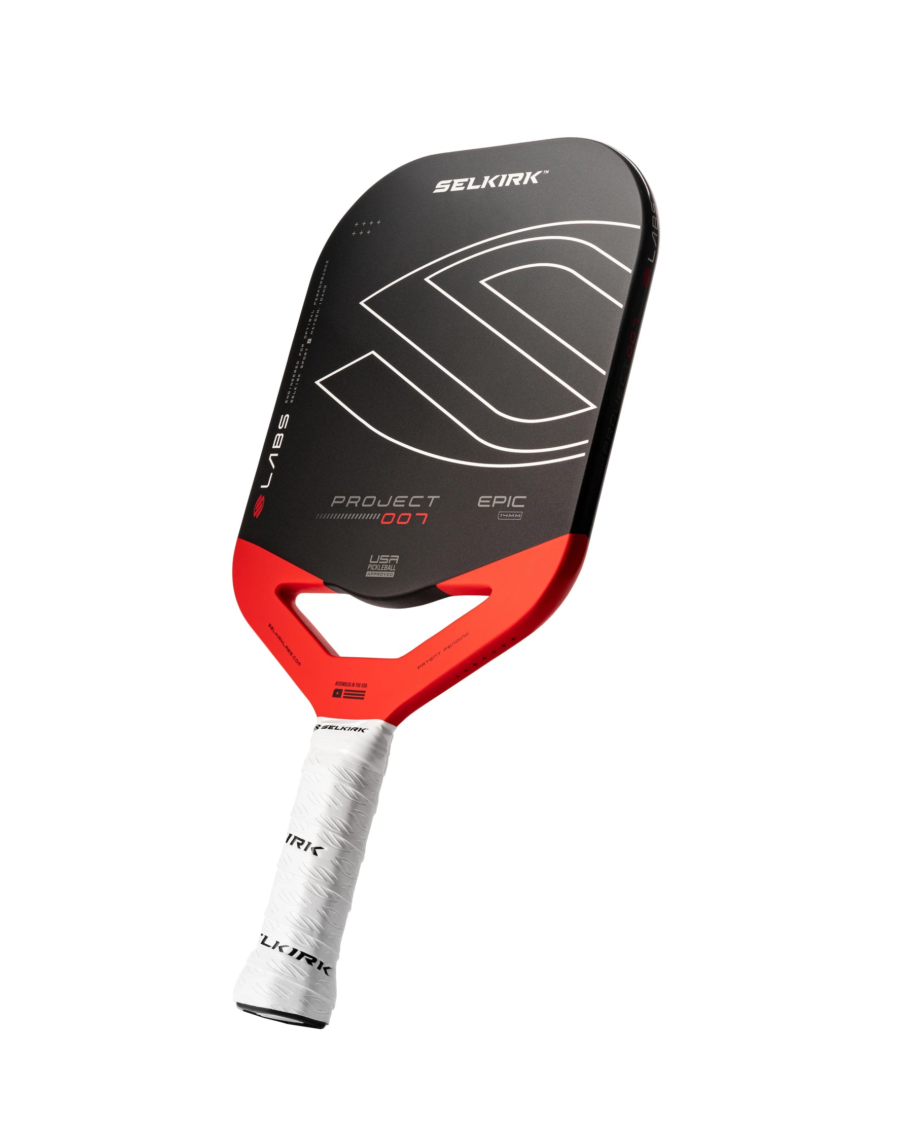 Selkirk LABS Project 007 14mm Pickleball Paddle Pickleball Paddles