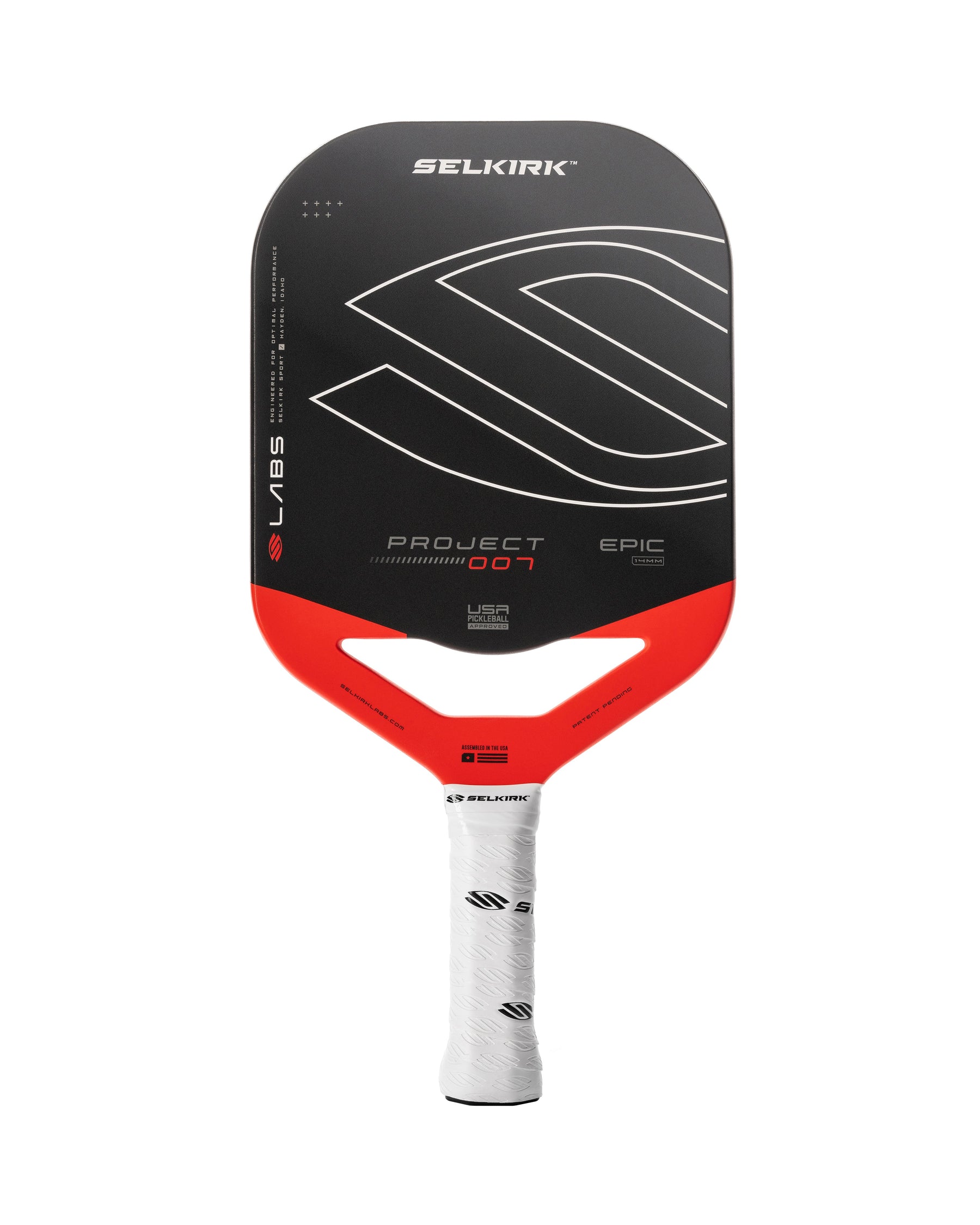 Selkirk LABS Project 007 14mm Pickleball Paddle Pickleball Paddles