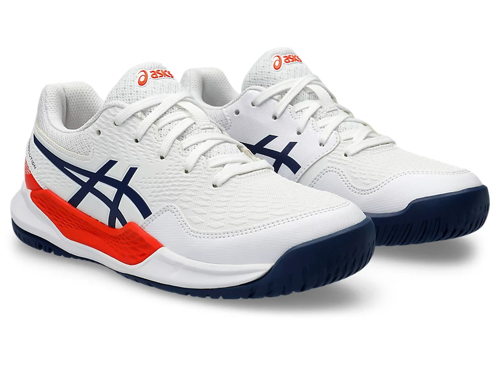 Asics Gel Resolution 9 Grade School Junior Tennis Shoes Junior Shoes