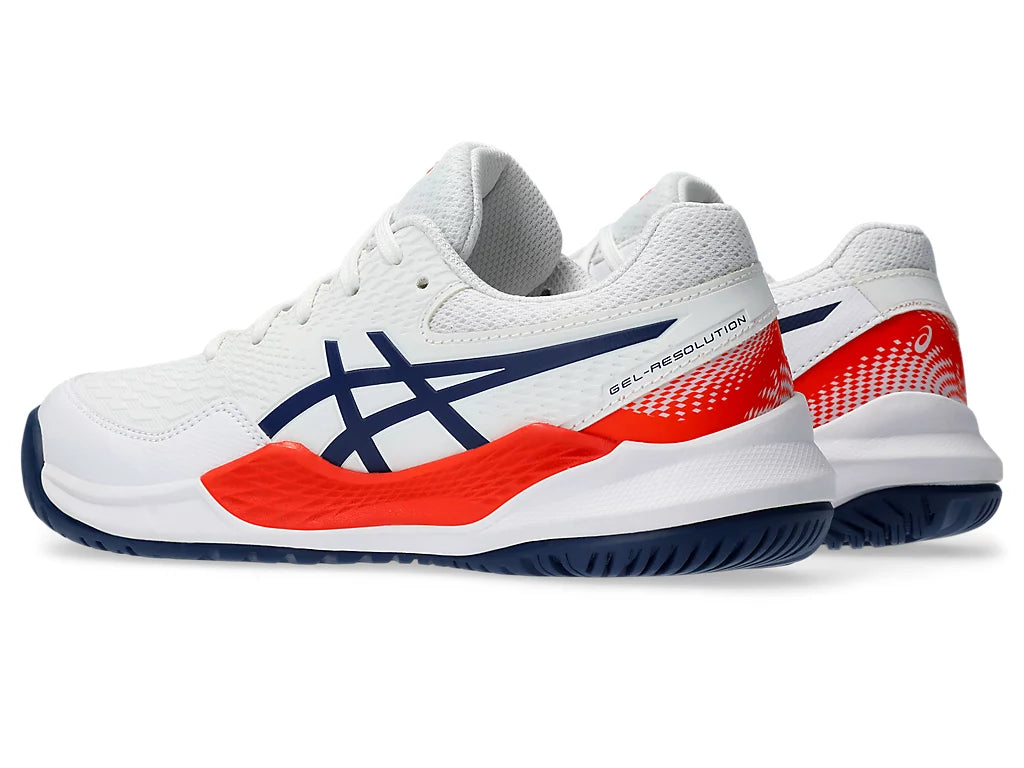 Asics Gel Resolution 9 Grade School Junior Tennis Shoes Junior Shoes