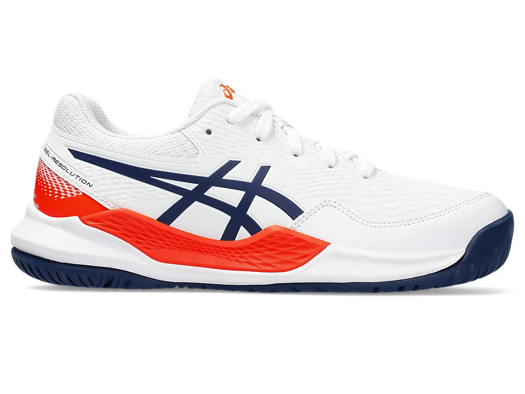 Asics Gel Resolution 9 Grade School Junior Tennis Shoes