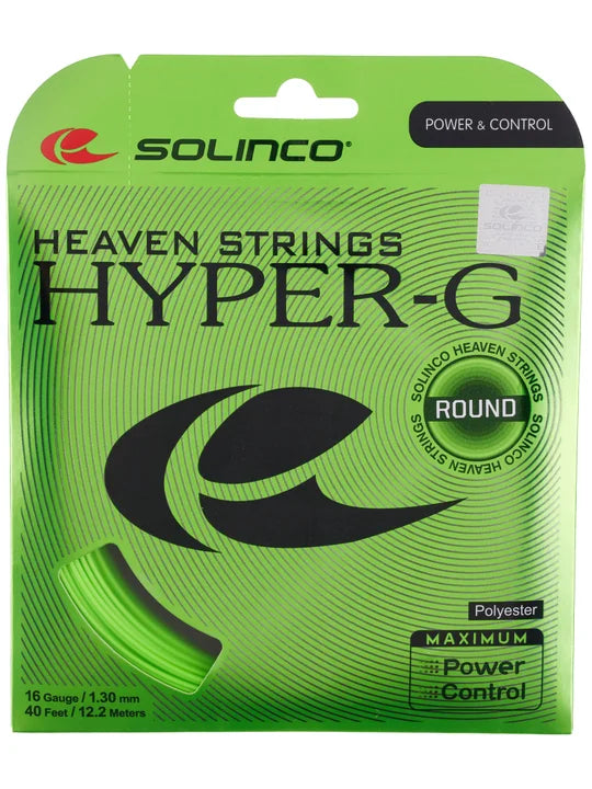 Solinco Hyper-G Round Tennis String - Set Tennis Strings