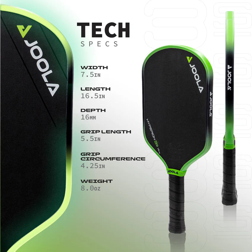 JOOLA Ben Johns Hyperion 3S 16mm Pickleball Paddle Pickleball Paddles
