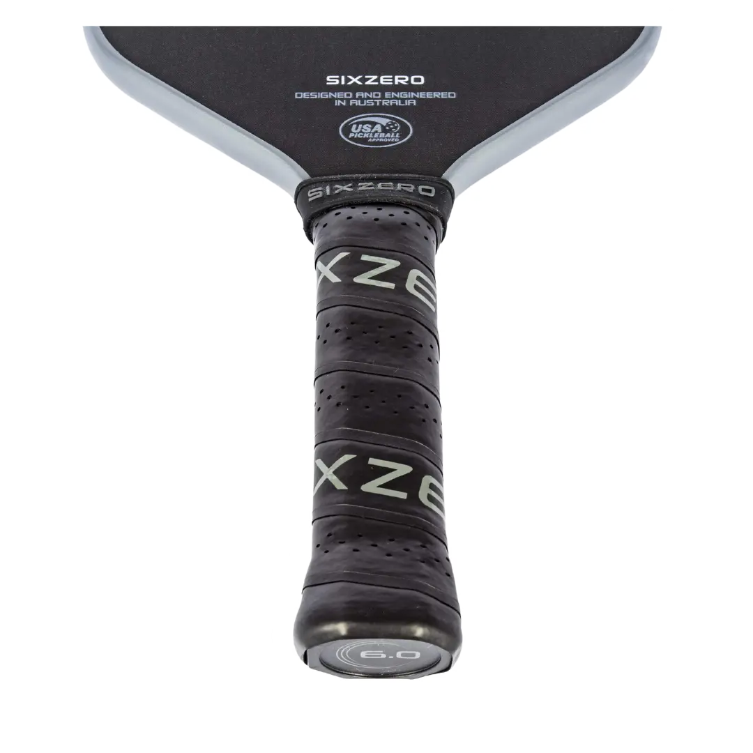 Six Zero 6.0 Infinity Edgeless Black Diamond Power Pickleball Paddle Pickleball Paddles