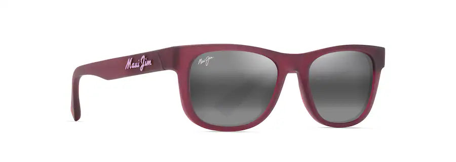 Maui Jim Kaulike Sunglasses Matte Transparent Fuchsia