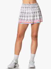 Women's Lucky in Love Long Obscuro Smocked Skirt Women's Clothing