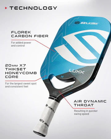 Selkirk Luxx Control Air Invikta Pickleball Paddle Pickleball Paddles