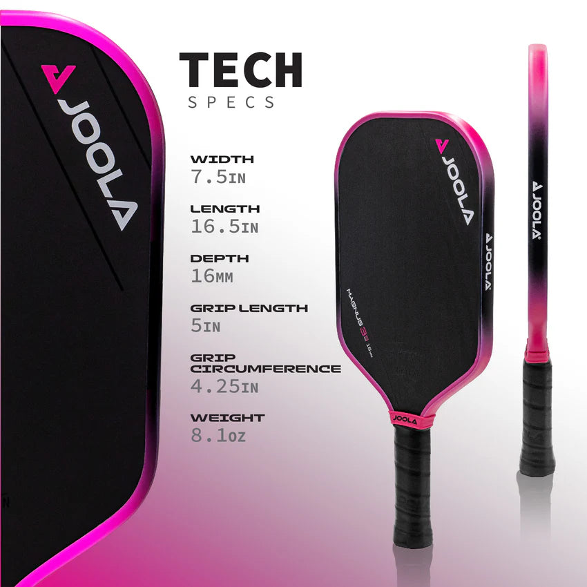 JOOLA Tyson McGuffin Magnus 3S 16mm Pickleball Paddle Pickleball Paddles