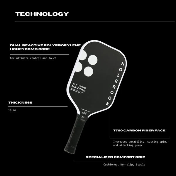 Holbrook Mav Pro 2.0 Pickleball Paddle