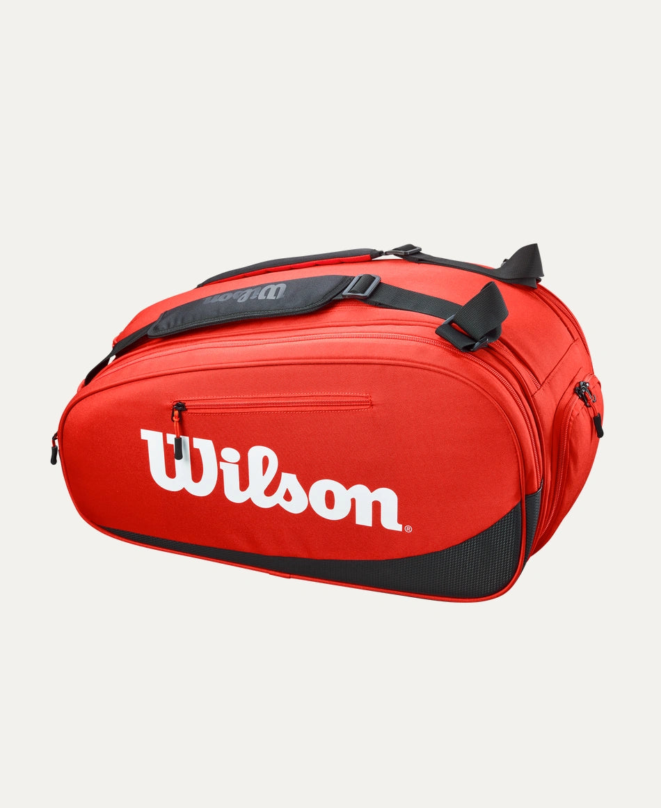 Wilson Padel Tour Bag - Red Padel Bags