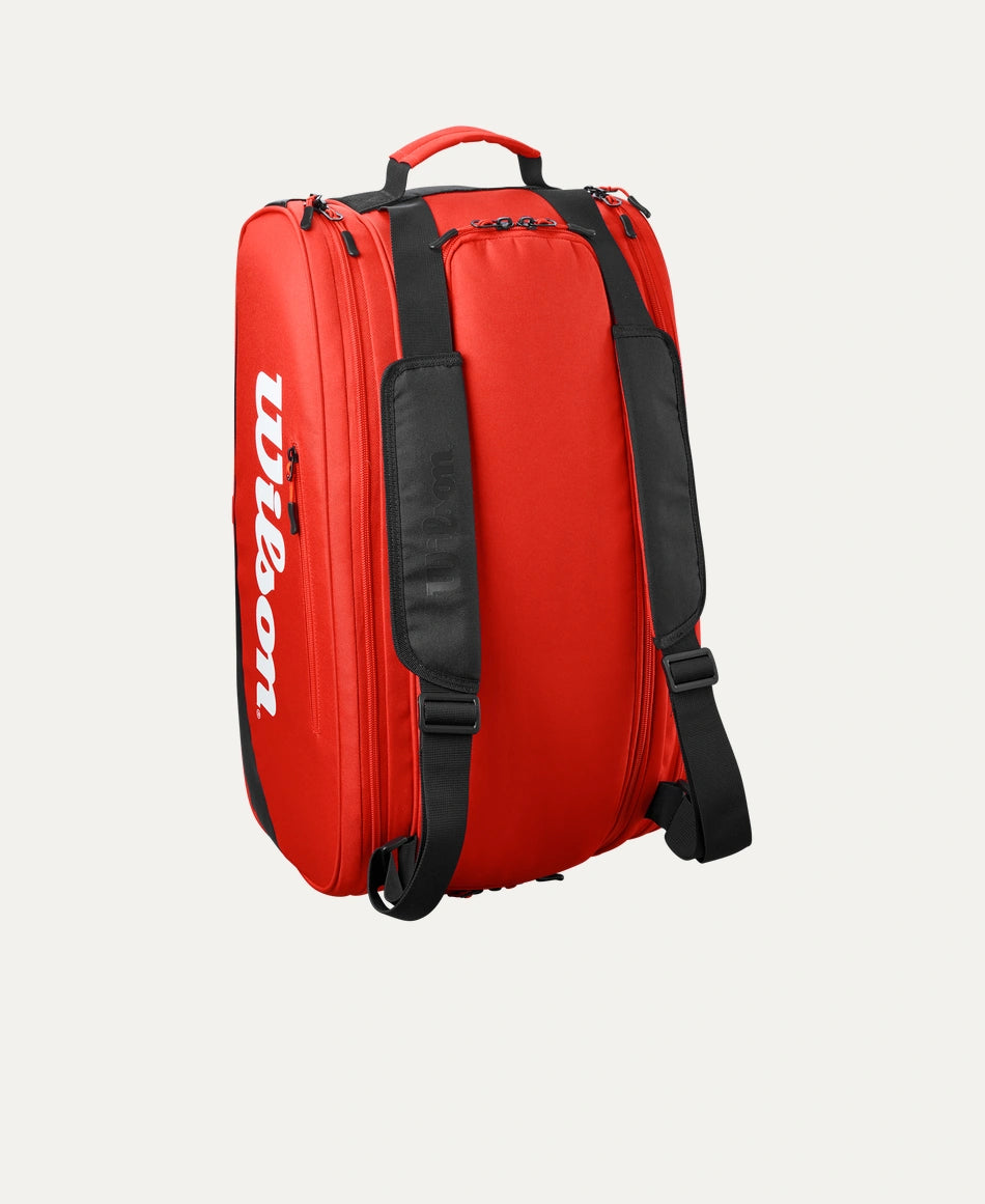 Wilson Padel Tour Bag - Red Padel Bags