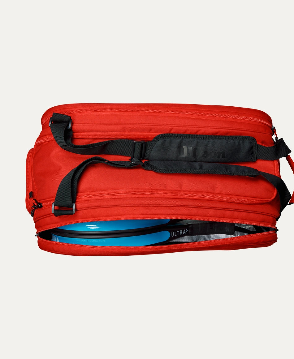 Wilson Padel Tour Bag - Red Padel Bags