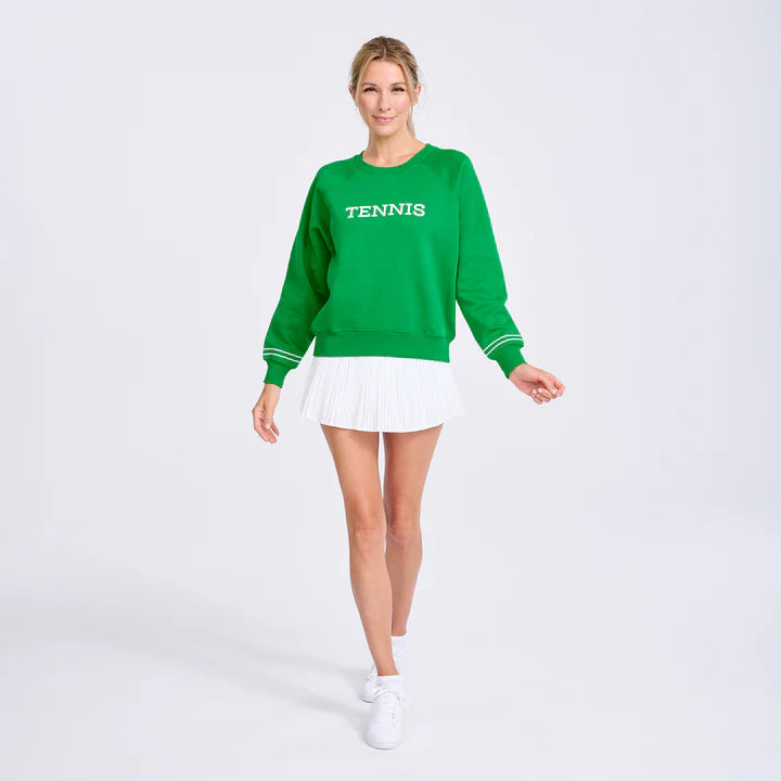 Ame & Lulu Play All Tennis Sweater Women's Clothing