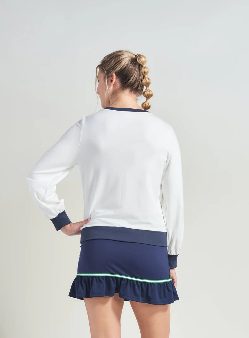Women's L'Oeuf Poché Bubble Sleeves Sweatshirt Women's Clothing