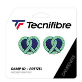 Tecnifibre Pretzel Dampener ID - 2 Pack Tennis Racquet Dampeners